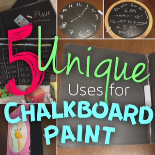 5 Unique Uses for Chalkboard Paint -The Bitty-Bits Blog